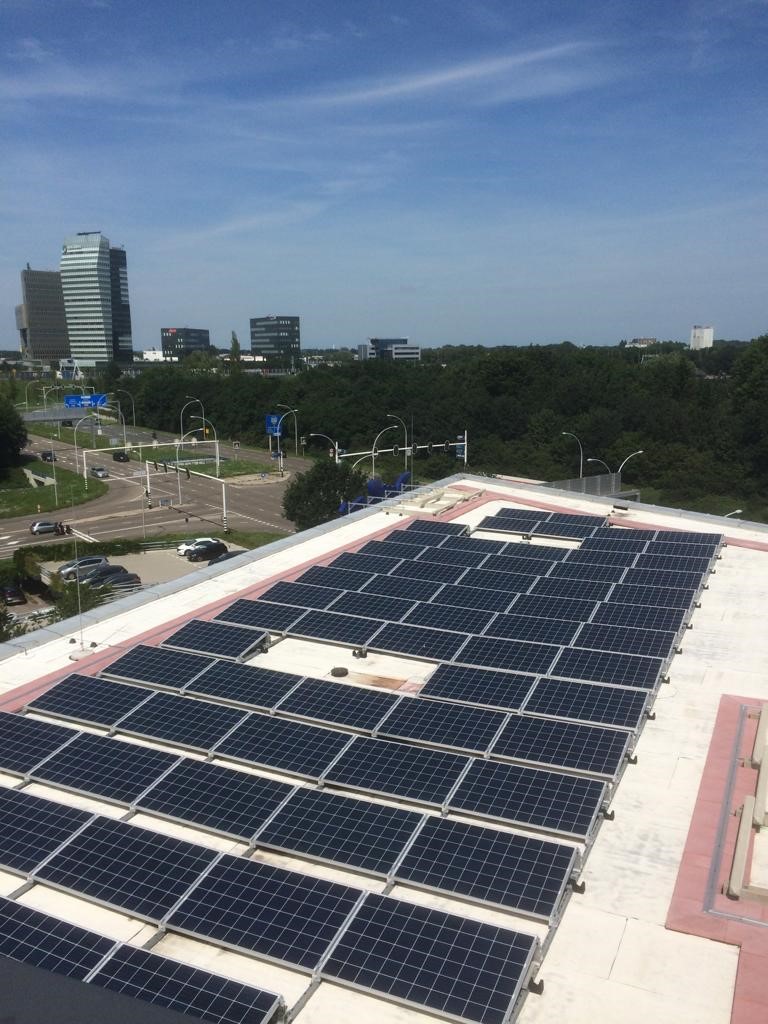 zonnepanelen project Vitens Zwolle